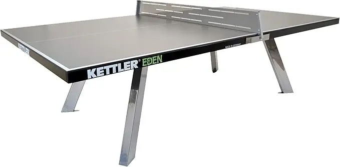 KETTLER Eden Weatherproof Stationary Outdoor Table Tennis