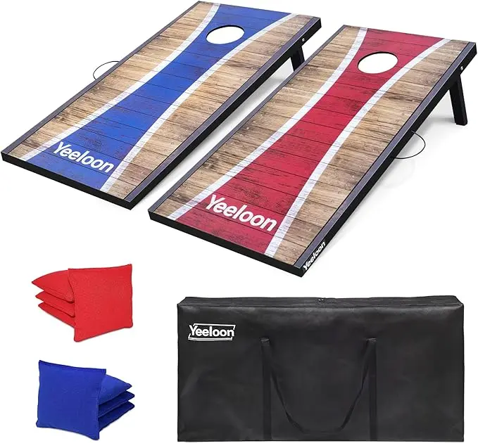  Yeeloon Retro Design Cornhole Boards