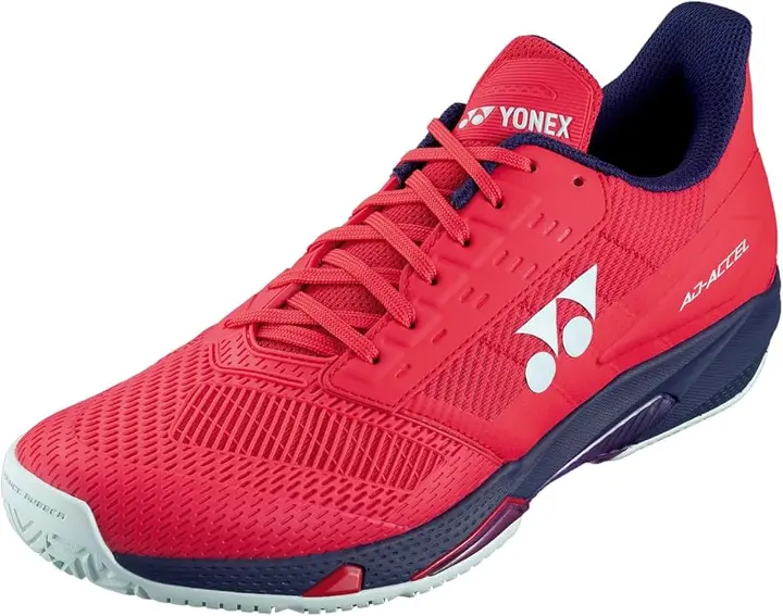 YONEX Power Cushion AD Accel Women's Tennis Shoe (Sunset Red)