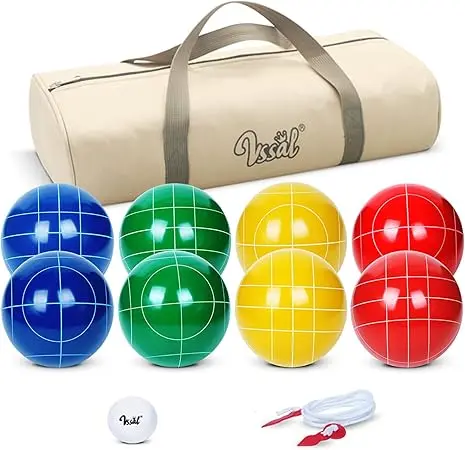 1. 100mm Bocce Ball Set Regulation Size