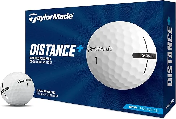 TaylorMade Distance+: Maximum Distance and Durability for Power-Driven Golfers